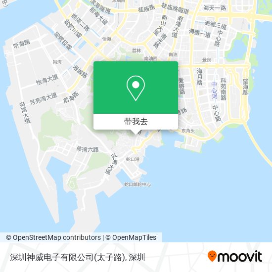 深圳神威电子有限公司(太子路)地图