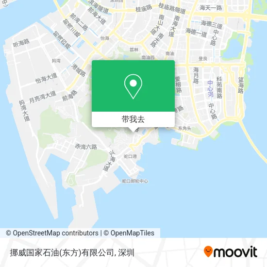 挪威国家石油(东方)有限公司地图