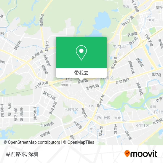 站前路东地图