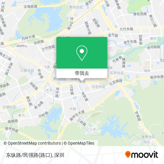 东纵路/民强路(路口)地图