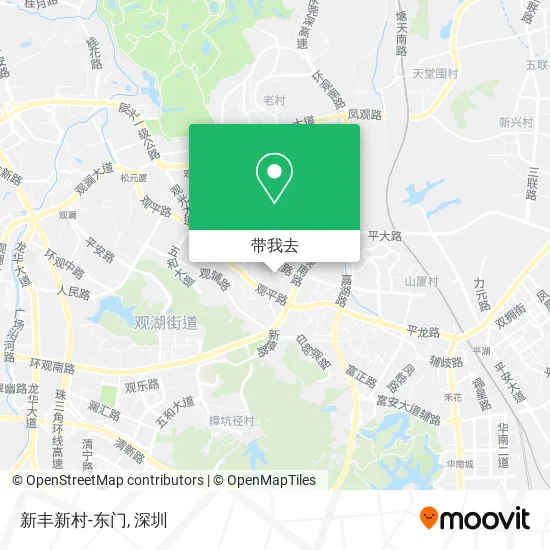 新丰新村-东门地图