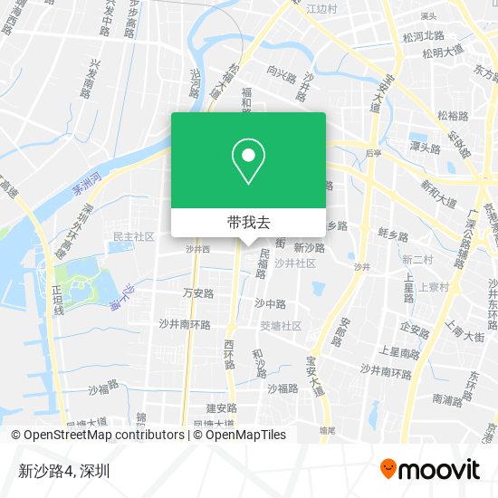 新沙路4地图