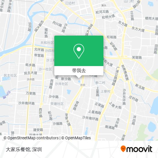 大家乐餐馆地图