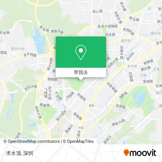 求水顶地图