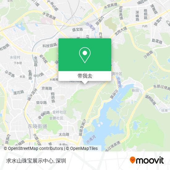 求水山珠宝展示中心地图