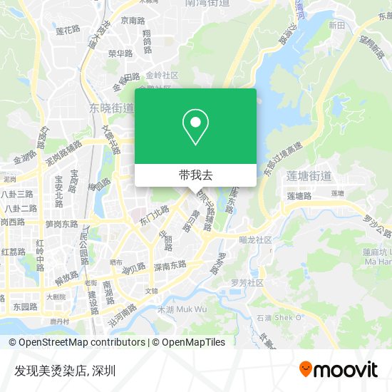 发现美烫染店地图