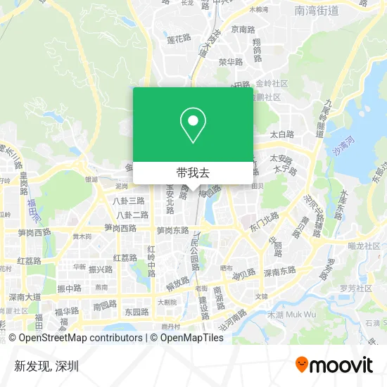 新发现地图
