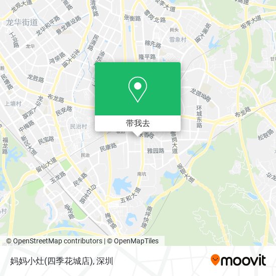 妈妈小灶(四季花城店)地图