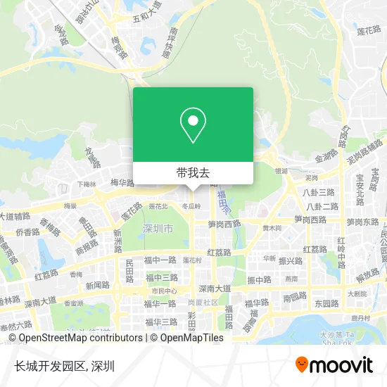 长城开发园区地图