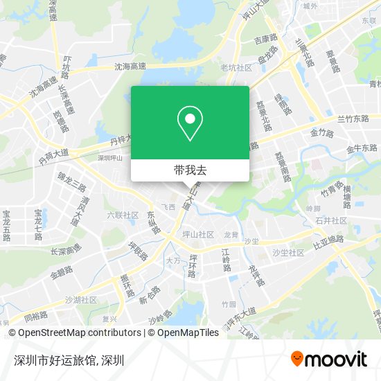 深圳市好运旅馆地图