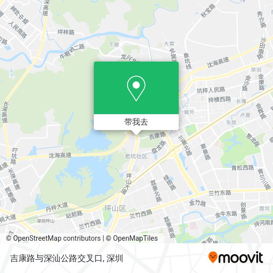吉康路与深汕公路交叉口地图