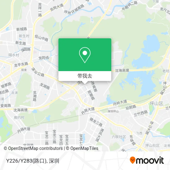 Y226/Y283(路口)地图