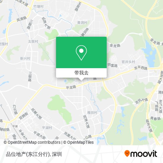 品位地产(东江分行)地图