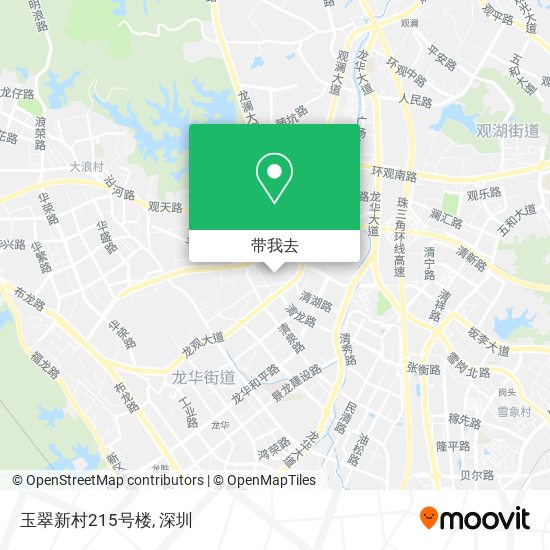 玉翠新村215号楼地图