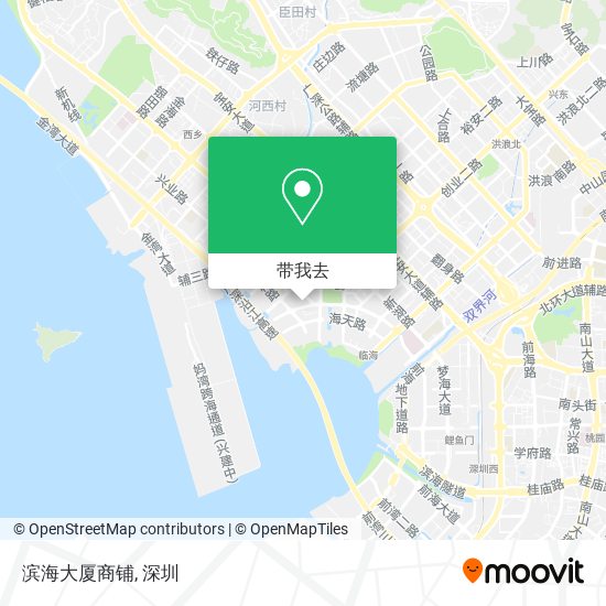 滨海大厦商铺地图