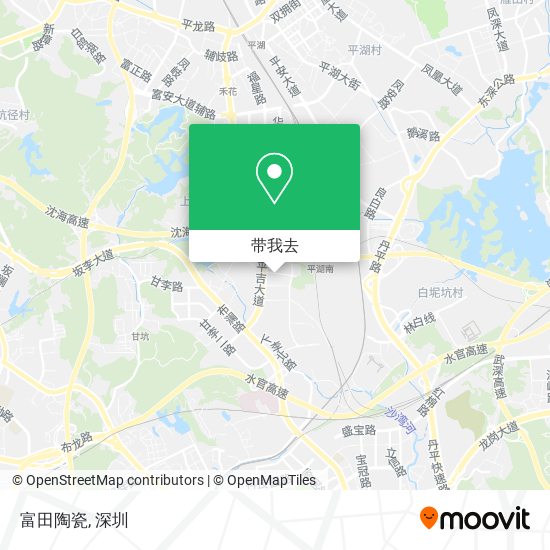 富田陶瓷地图