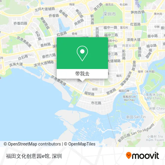 福田文化创意园e馆地图