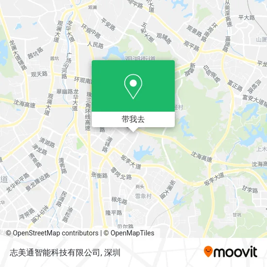 志美通智能科技有限公司地图