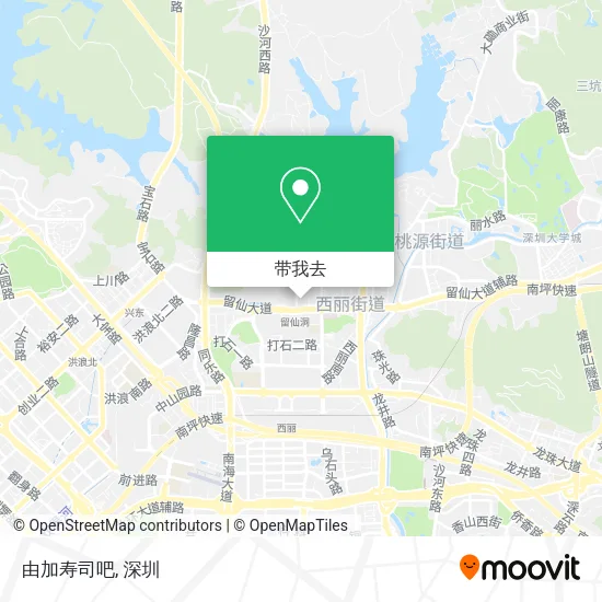 由加寿司吧地图