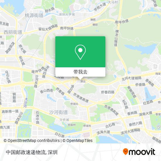 中国邮政速递物流地图