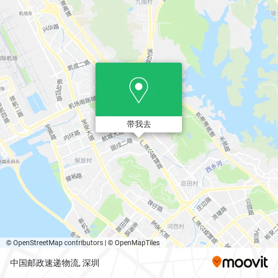中国邮政速递物流地图
