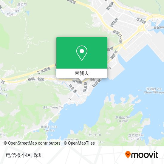 电信楼小区地图