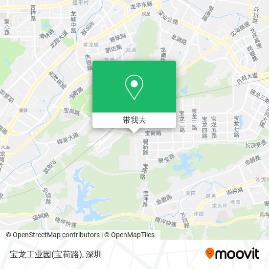 宝龙工业园(宝荷路)地图