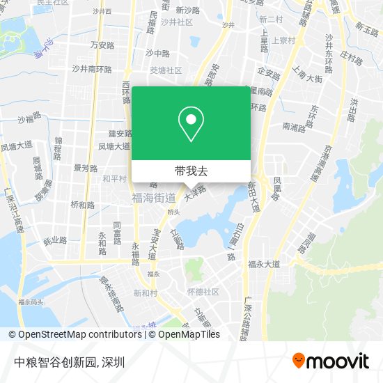 中粮智谷创新园地图