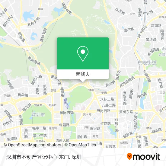深圳市不动产登记中心-东门地图