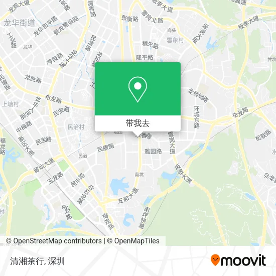 清湘茶行地图