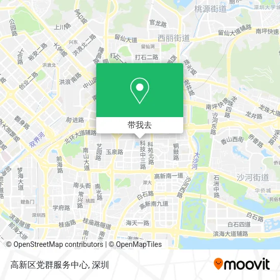 高新区党群服务中心地图