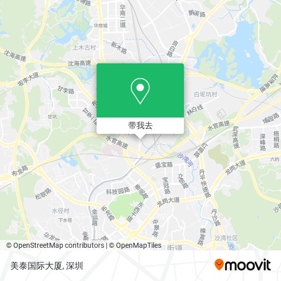 美泰国际大厦地图