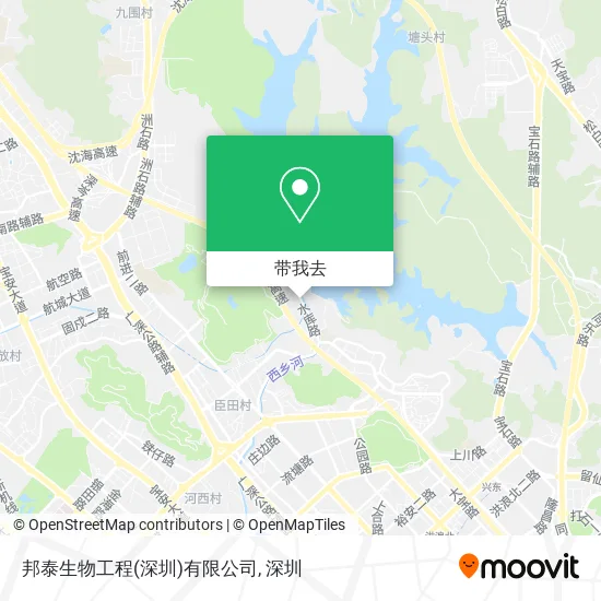 邦泰生物工程(深圳)有限公司地图