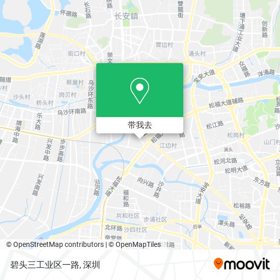 碧头三工业区一路地图