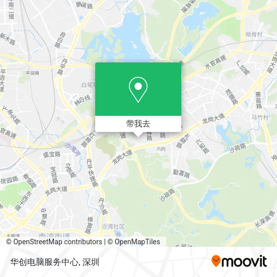 华创电脑服务中心地图