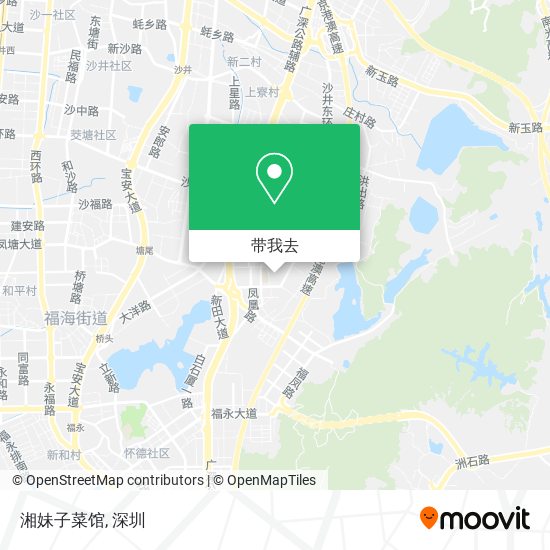 湘妹子菜馆地图