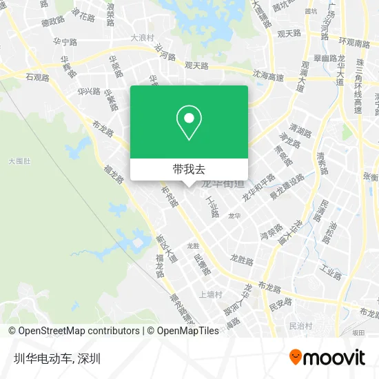 圳华电动车地图
