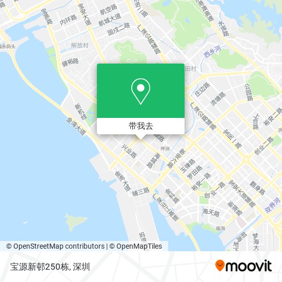 宝源新邨250栋地图