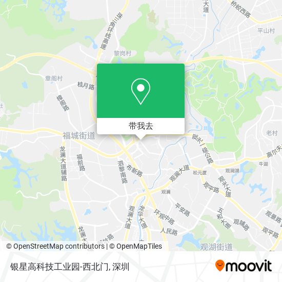 银星高科技工业园-西北门地图