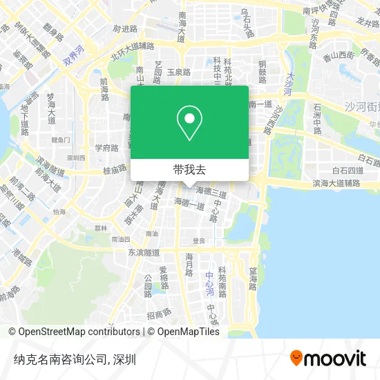 纳克名南咨询公司地图