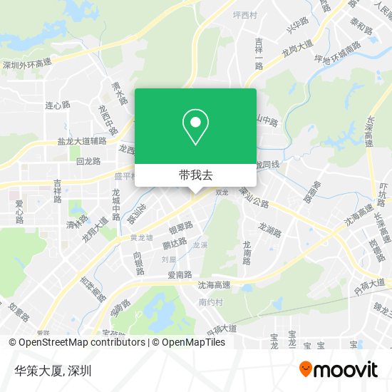 华策大厦地图