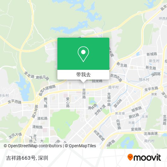 吉祥路663号地图