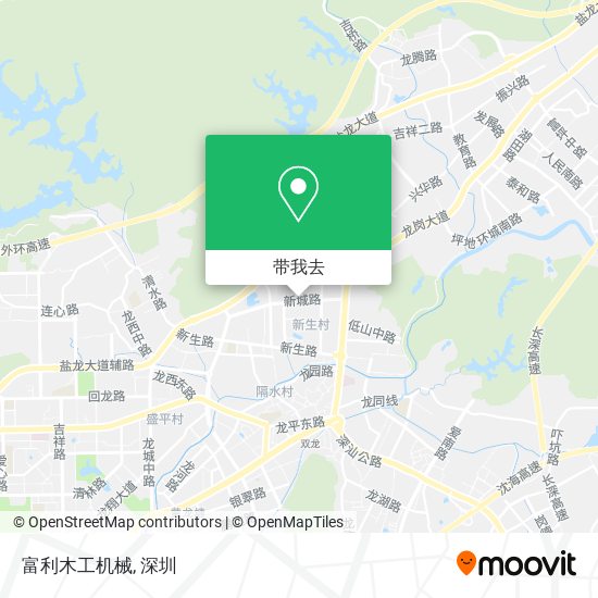 富利木工机械地图