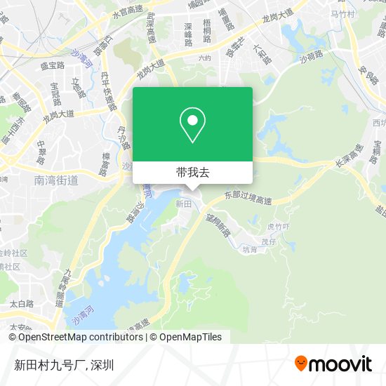 新田村九号厂地图