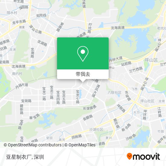 亚星制衣厂地图