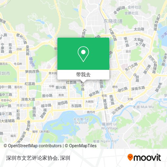 深圳市文艺评论家协会地图