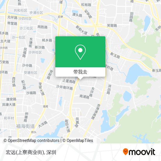 宏远(上寮商业街)地图
