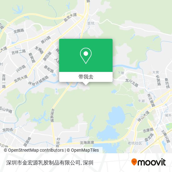 深圳市金宏源乳胶制品有限公司地图