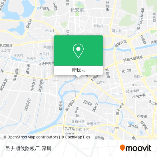 邑升顺线路板厂地图