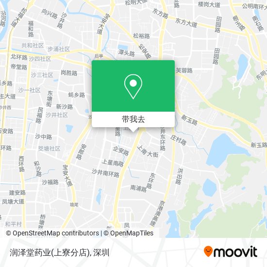 润泽堂药业(上寮分店)地图